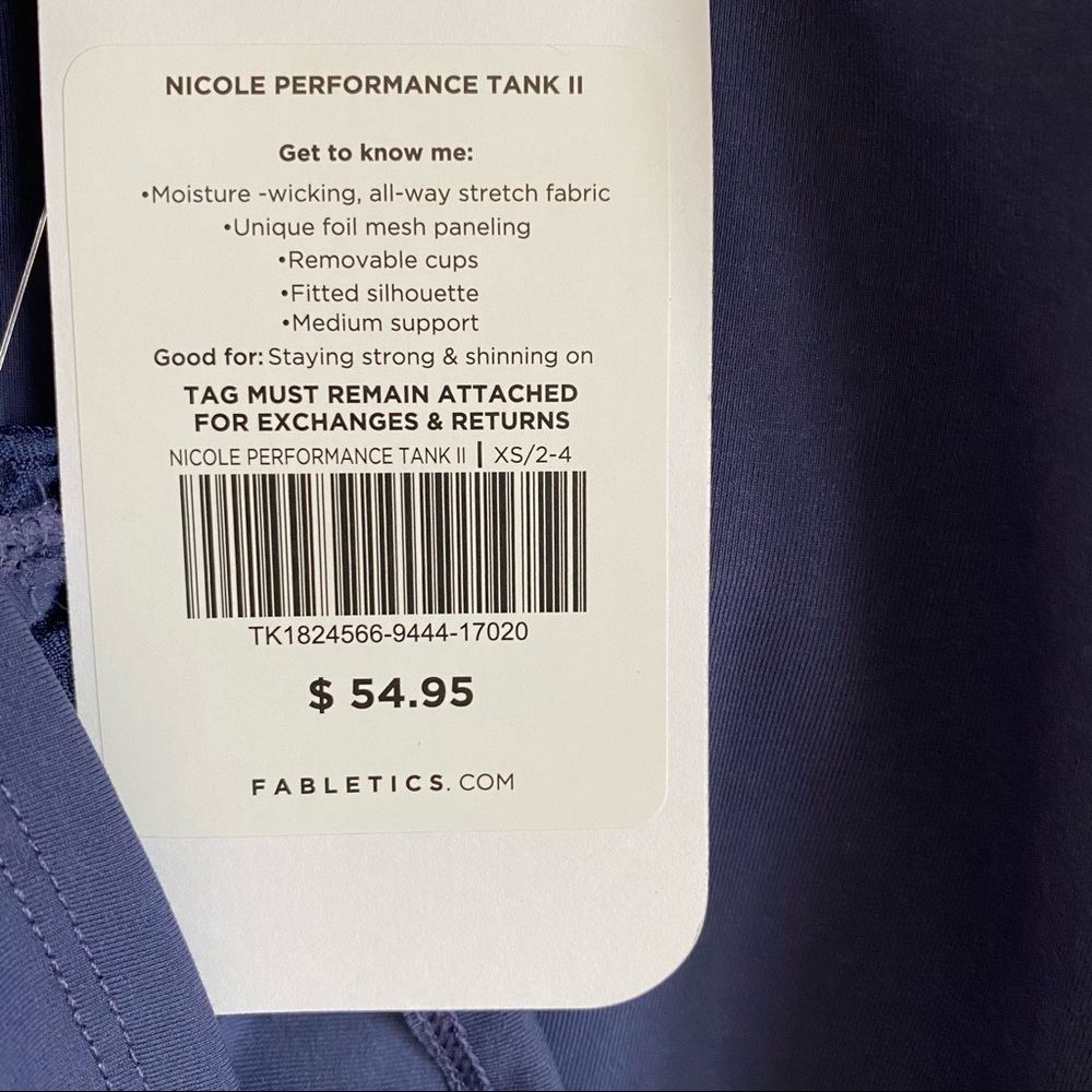 Fabletics‎ Nicole Performance Tank II - Picture 9 of 9